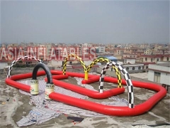 Air Sealed Painting Inflatable Race Track. Top Quality, 3 years Warranty.