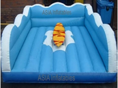 Interactive Inflatable Mechanical Surfboard Ride Game