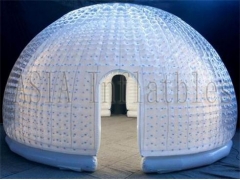 Двухслойная надувная комната с пузырьками
