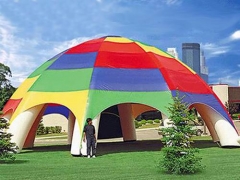 Рекламный надувной купол