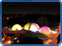 Уникальный светодиодные надувные купольные конструкции для корпоративного мероприятия, торговые выставки