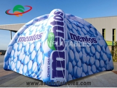 Impeccable Inflatable Spider Dome Igloo Tents with Custom Digital Printing