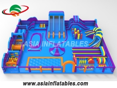 Moonwalk Castle Combo Inflatable Trampoline Park, Inflatable Car Showcase With Wholesale Price