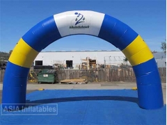 20-футовая синяя круглая надувная стандартная арка