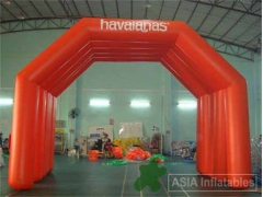 26 Foot Orange Inflatable Arch Tent