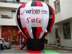 Отлично Воздушный шар на крыше с баннерами для рекламных акций