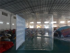 Прозрачный кубический шар