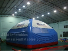 Воздушно-герметичная надувная купольная палатка