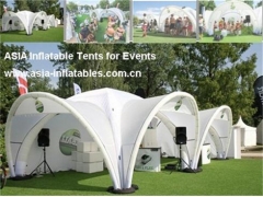 Надувная х-образная палатка