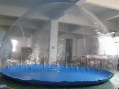 Надувная комната с пузырьками