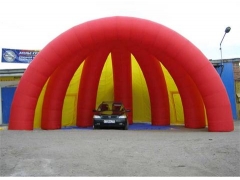 Надувная купольная палатка