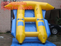 4 Seats Inflatable Flying Fish Boat
