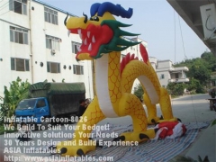 Надувной китайский дракон