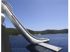 World First Yacht Slide