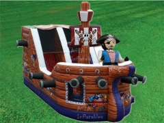 Надувное пиратское судно слайд