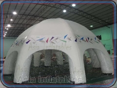 диаметр 11 м надувной купол, палатка-паук