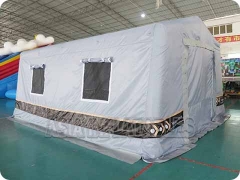 надувная военная палатка