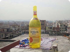 Модель желтой бутылки