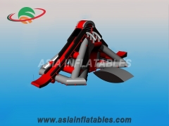 Giant Inflatable Floating Water Park Slide Water Toys and Balloons Show