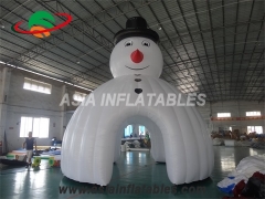 Crazy Inflatable Christmas Snowman Dome