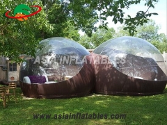 Пузырьковая палатка с туннелем