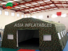 Надувная военная палатка