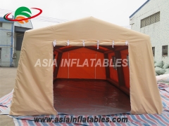 воздухонепроницаемая надувная военная палатка