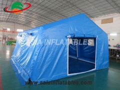 надувная военная палатка