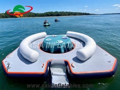 платформа для отдыха на надувной лодке
