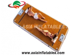 Attractive Appearance Leisure Floating Dock Inflatable Floating Mat Platform